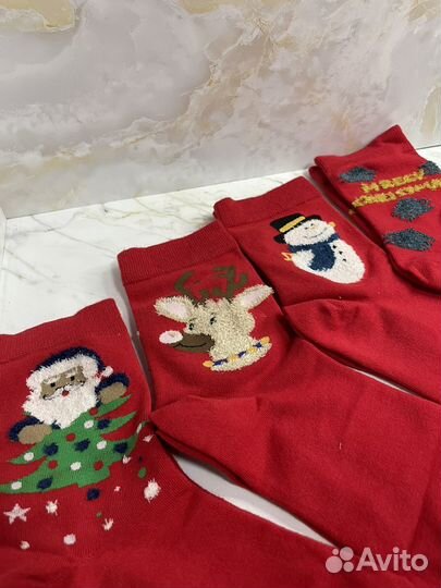 Подарочные новогодние носки