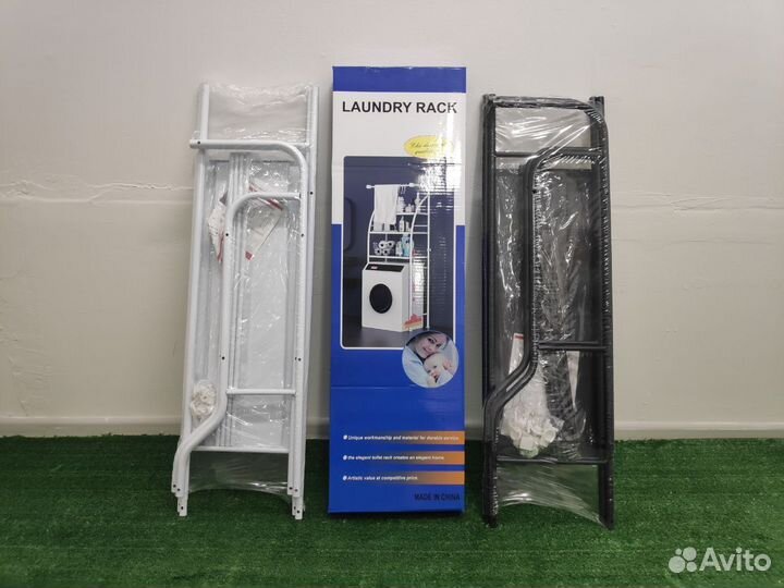 Полка над стиральной машиной с полотенцесушителеи