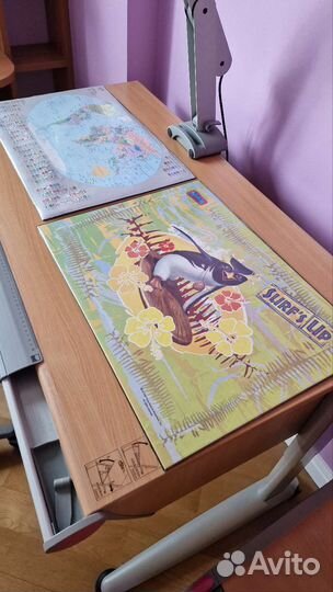 Moll парта, стул, комод, светильник