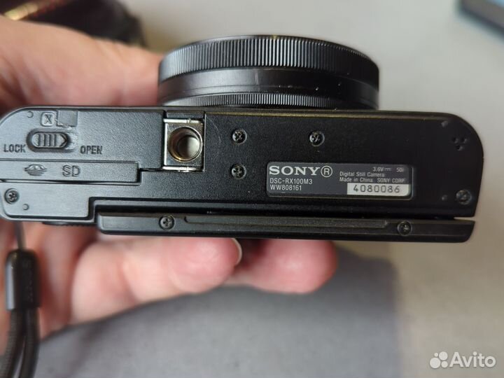 Компактный фотоаппарат sony rx100 markIII