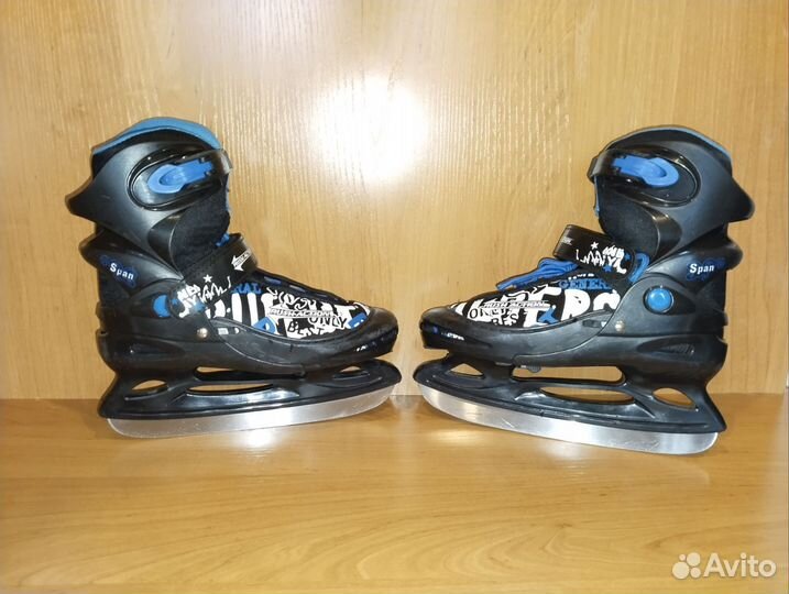 Коньки детские раздвижные 34 37
