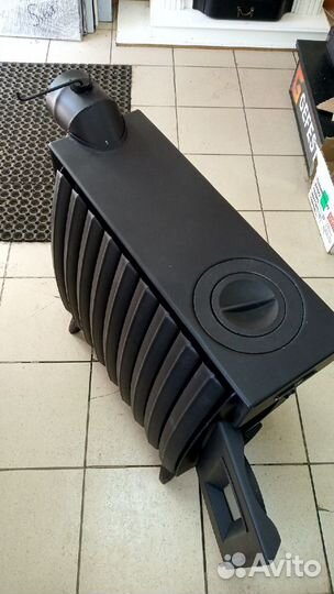 Печь буржуйка длительного горения Огонь Батарея 9