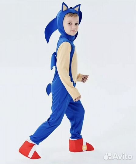 Прокат Продажа костюм Ежик Соник Sonic