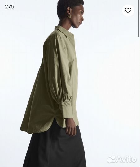 Блузка рубашка cos M