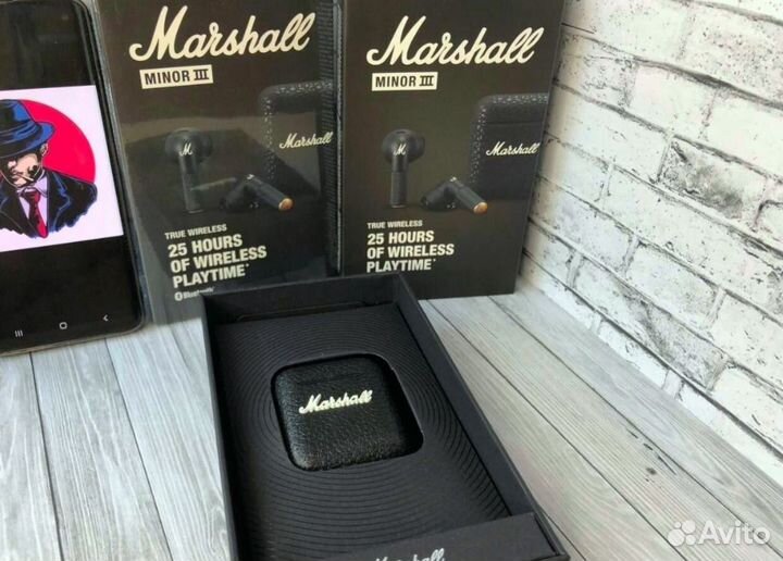 Наушники маршал минор 3