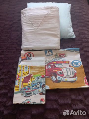 Постельный комплект детский+одеяло и подушка