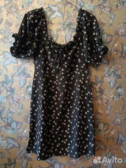 Платье летнее в цветочек