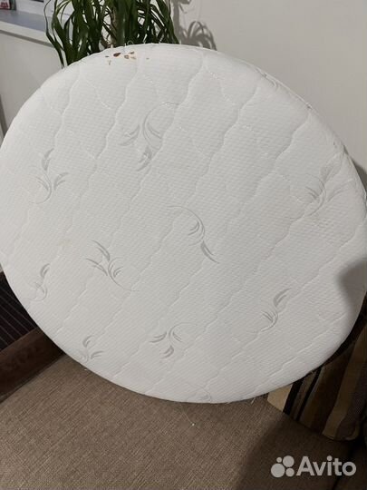 Матрац для детской круглой кроватки