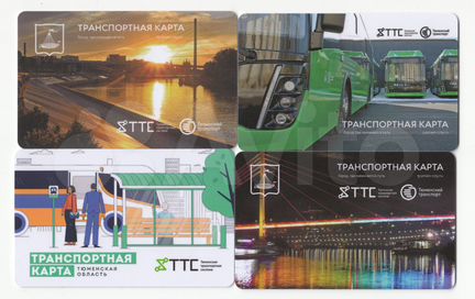 Транспортная карта ттс Тюмень - комплект карт 2023