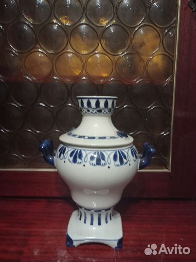 Самовар Гжель