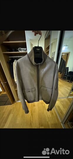 Кожаная куртка lanvin