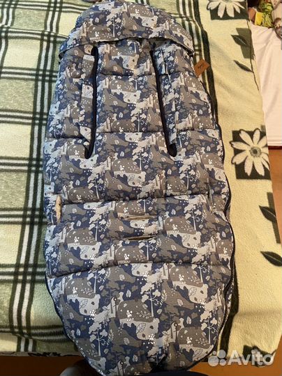 Зимний конверт в коляску