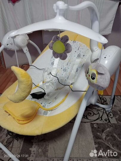 Детские электрокачели