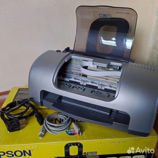 Принтер струйный Epson Stylus C42S, цветн., A4