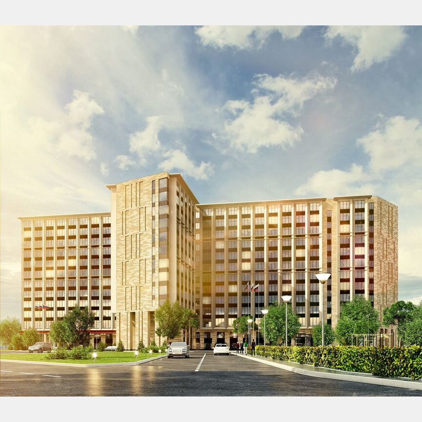 1-к. апартаменты, 25 м², 12/13 эт.