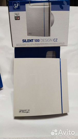 Вентилятор вытяжной silent 100 design cz