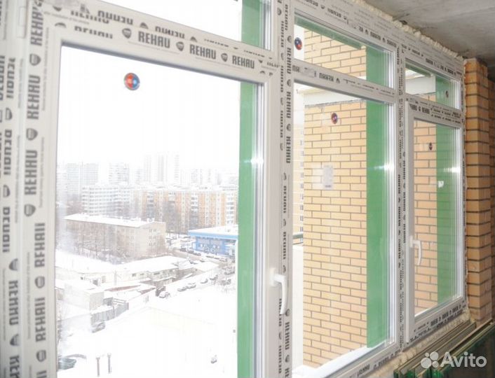 Окна пластиковые коттеджи