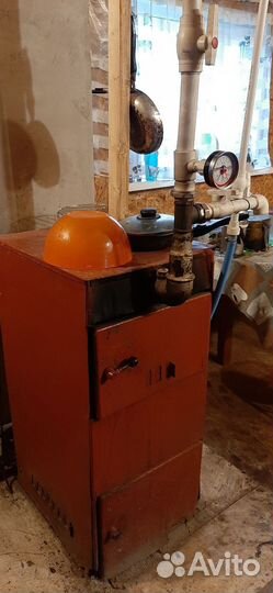 Твердотопливный котел б/у