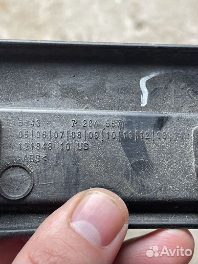 Накладка порога передняя левая bmw x5 f15