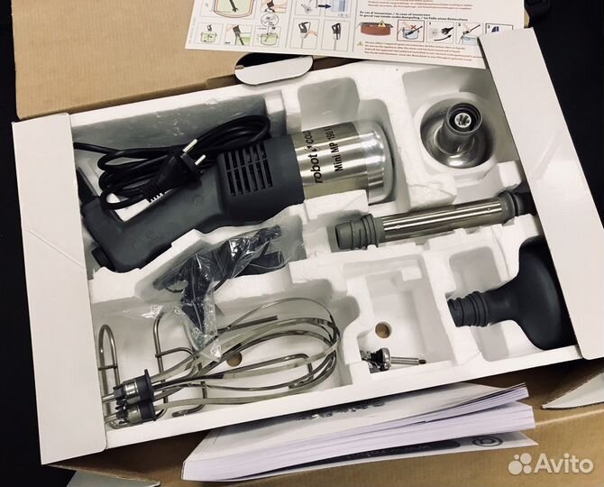 Новый Погружной Миксер Robot Coupe 190