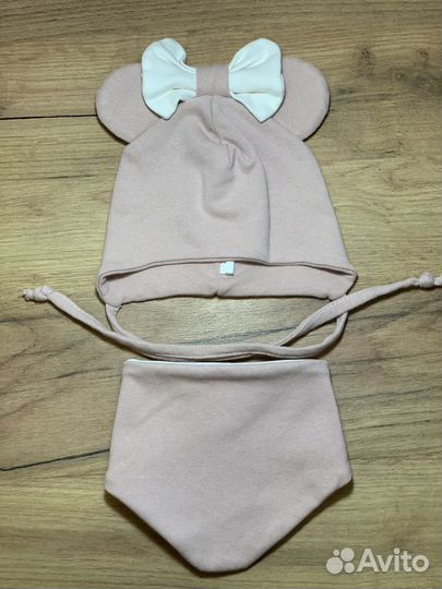 Шапка и снуд для девочки