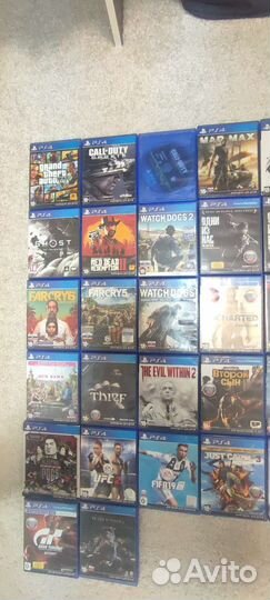 Продам диски на ps4