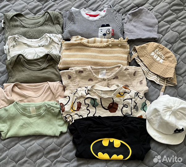 Детские вещи пакетом лето (размер 68-74)