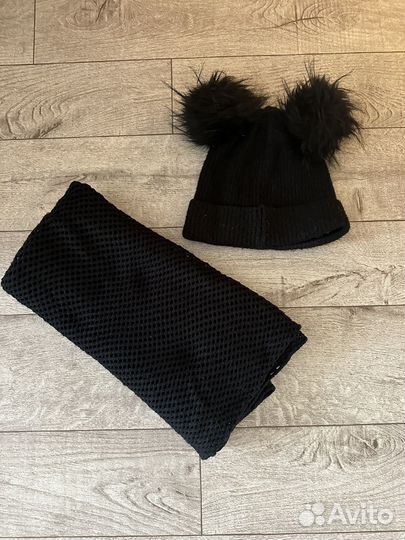 Шапка и снуд женские