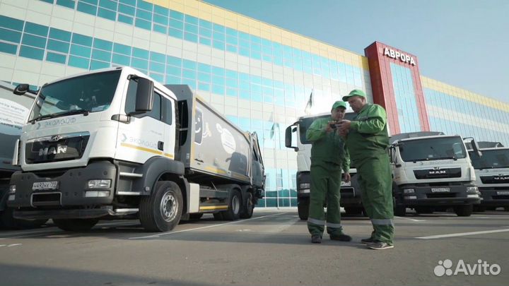 Водитель на мусоровоз категории С - вахта