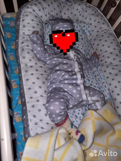 Матрас кокон для новорожденных