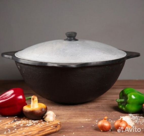 Казан чугунный 8л Наманган