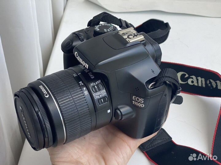 Зеркальный фотоаппарат canon eos 1100d