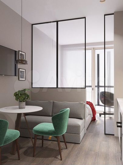 Апартаменты-студия, 28 м², 6/8 эт.