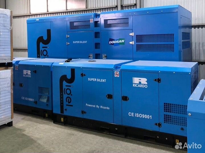 Дизельный генератор 40 кВт в кожухе