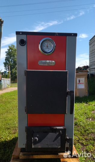 Твердотопливный котел