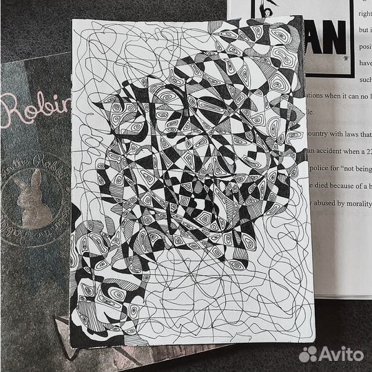 Картина абстракция