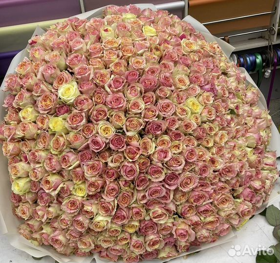 Букеты из 101 розы, 51 розы, 25 роз с доставкой