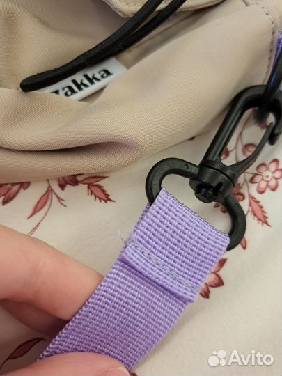 Сумка через плечо zakka бежевая