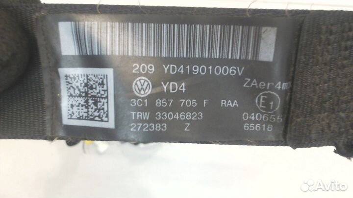 Ремень безопасности Volkswagen Passat 6, 2006