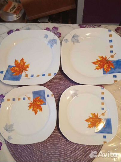 Новые тарелки и селедочницы
