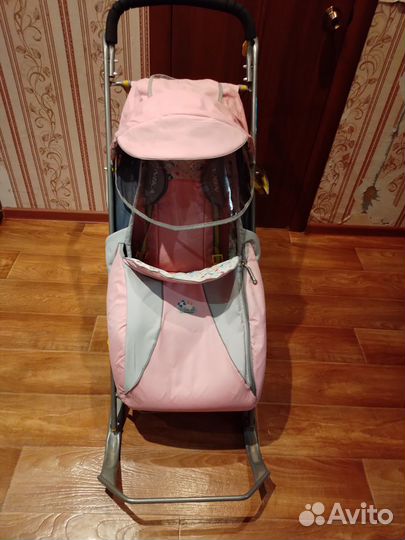 Детские санки коляска ника