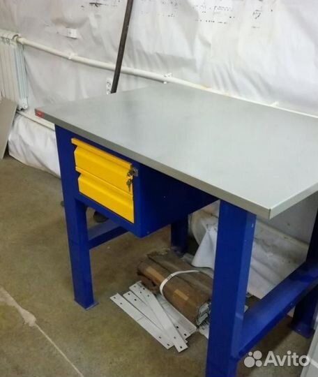 Верстак металлический для гаража/сто/автосервиса