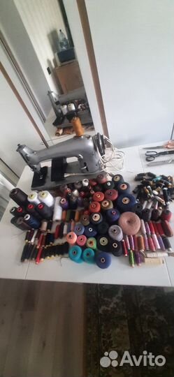 Нитки швейные