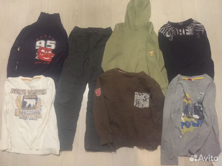 Пакет вещей на мальчика 128