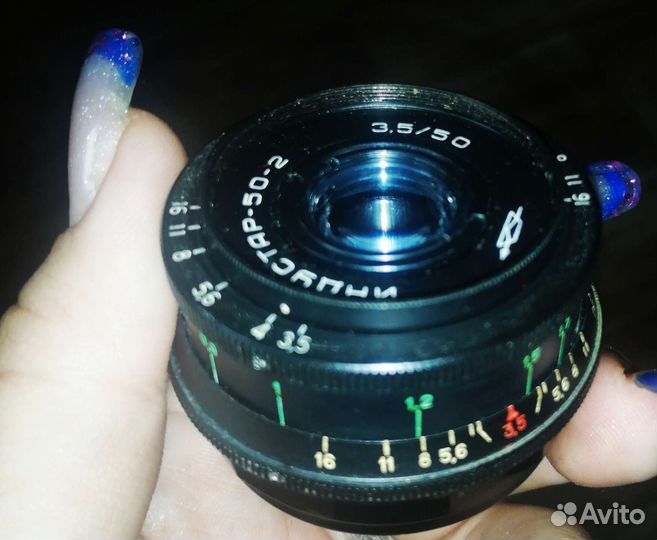 Фото головка объектива Индустар 50-2