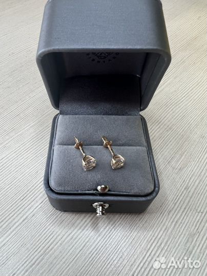 Золотые серьги 585 пробы