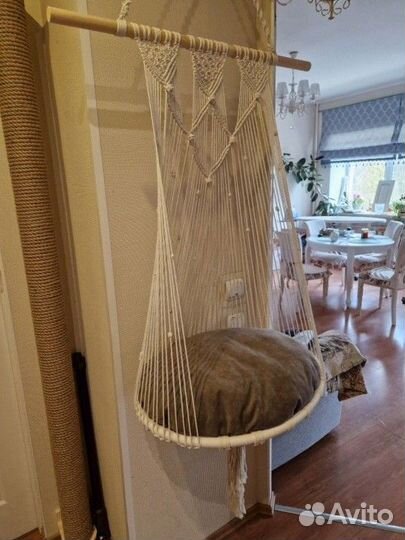 Подвесной гамак для кота