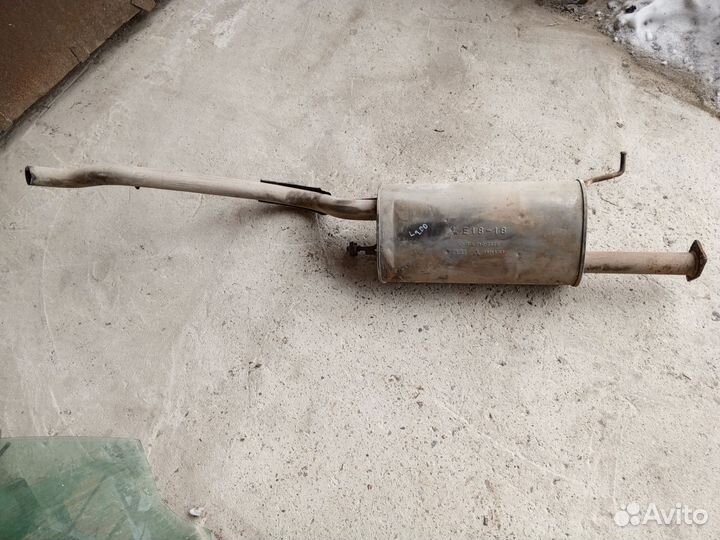 Глушитель Mitsubishi L200 2.5 2011 год