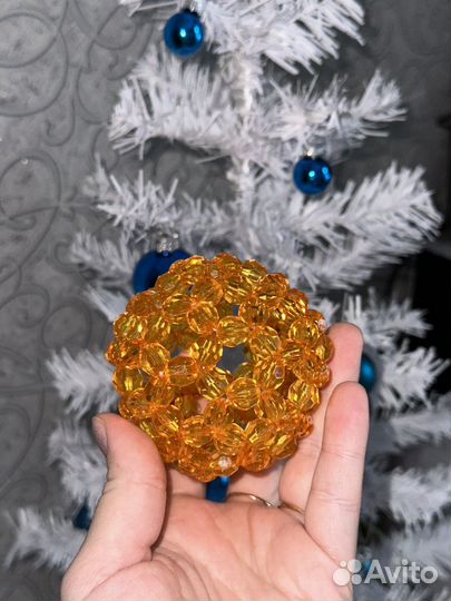 Елочные игрушки ручная работа