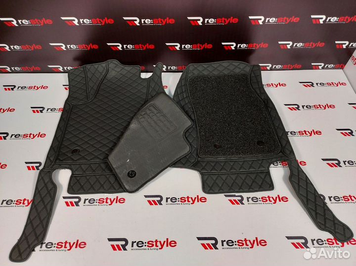 Ковры салона 3D Lexus NX200 Левый руль